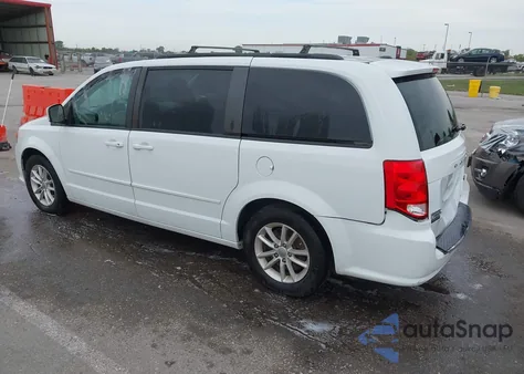 2016 Dodge Grand Caravan Sxt из США, поврежденный, VIN 2C4RDGCG5GR217248